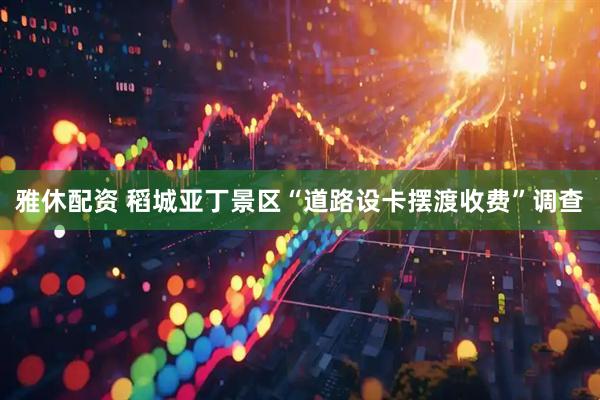 雅休配资 稻城亚丁景区“道路设卡摆渡收费”调查