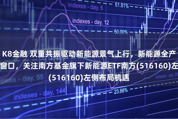 K8金融 双重共振驱动新能源景气上行，新能源全产业链迎配置窗口，关注南方基金旗下新能源ETF南方(516160)左侧布局机遇